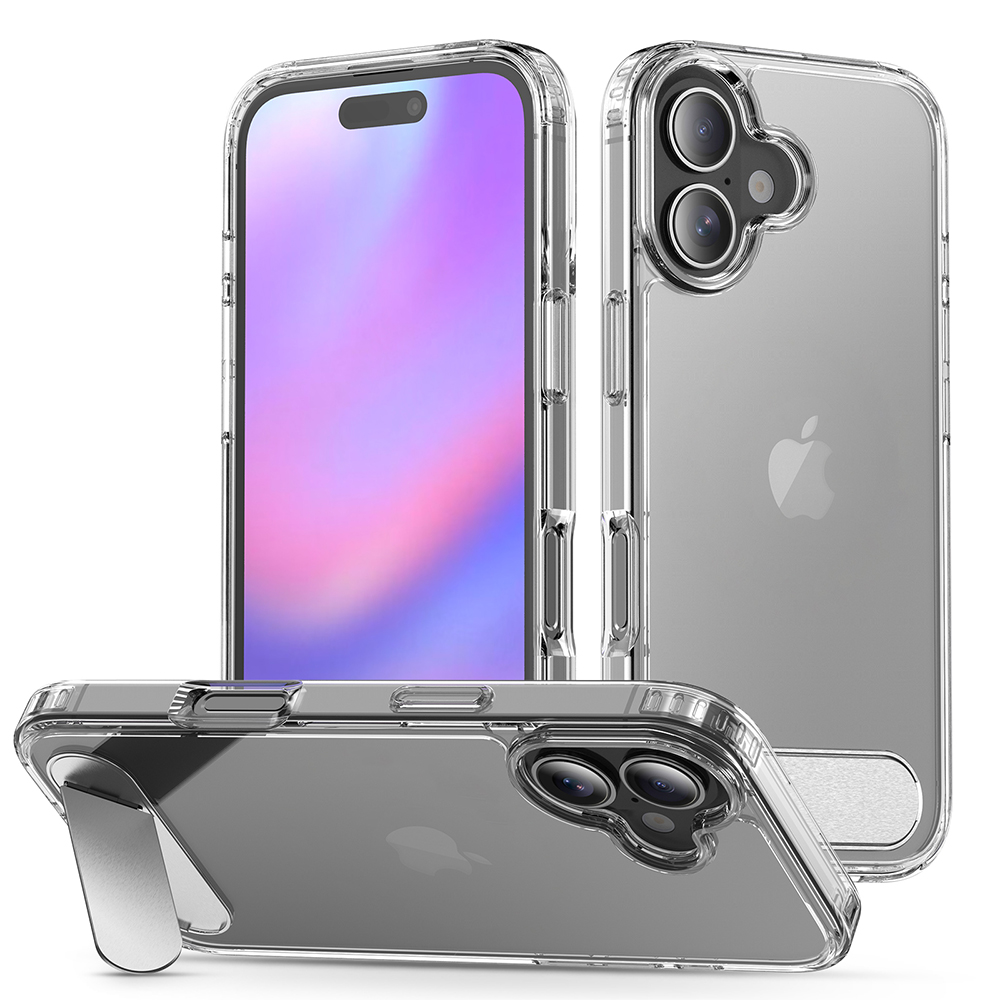 Clear  Case with Kick Stand (Matte)